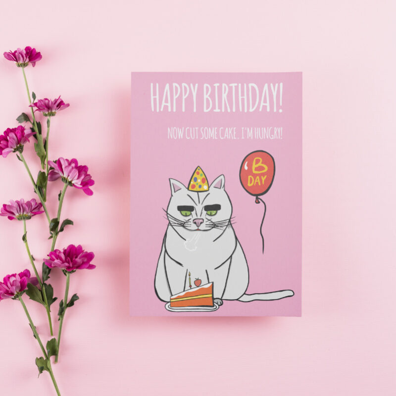 I'm Hungry! - Kartka Urodzinowa