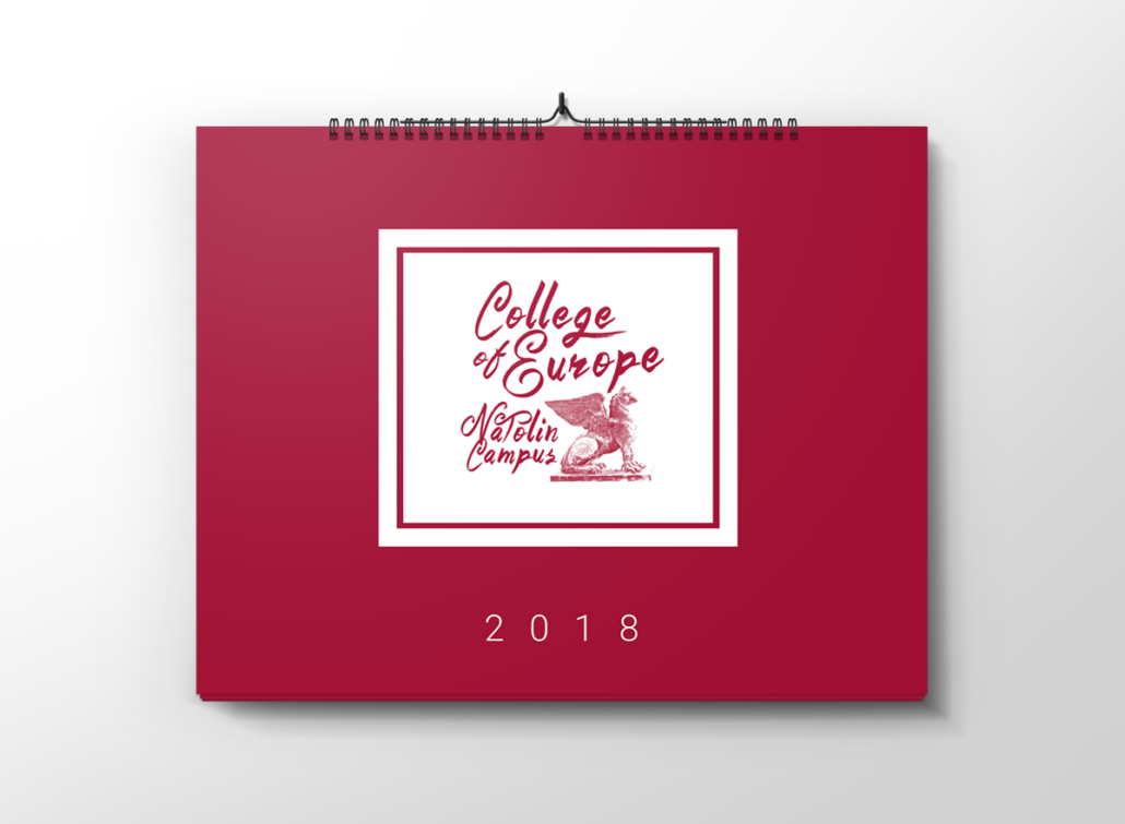 kalendarz ścienny projekt