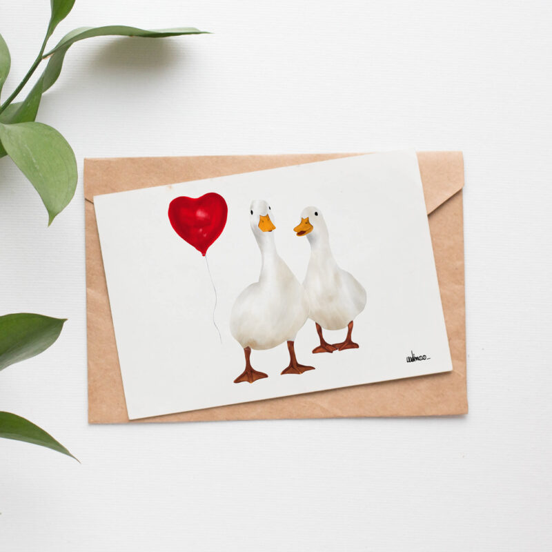 Quack - Kartka na Walentynki