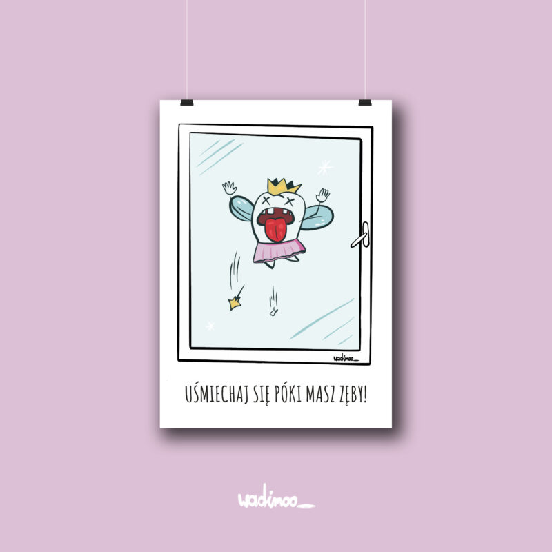 Wróżka Zębuszka - plakat