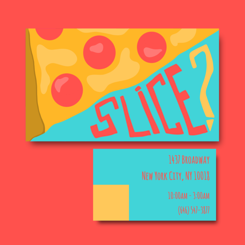 Ilustrowana wizytówka – pizzeria, której nie da się zapomnieć